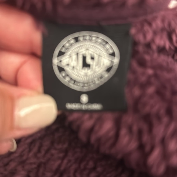 PacSun fuzzy purple jacket - Picture 2 of 2